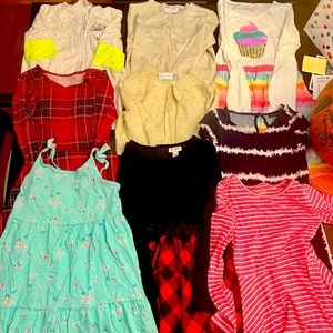 Lot of 10 - Girls size 7/8 clothes
